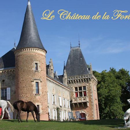 Chateau De La Forie Saint-Etienne-sur-Usson Bagian luar foto